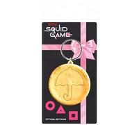 Pyramid International Llavero 3D de Squid Game con cremallera, diseño de panal de abeja