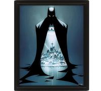 Pyramid International - Marco de Batman - Protector de Ciudad Gótica - Efecto 3D - 25 x 20 cm - Licencia oficial