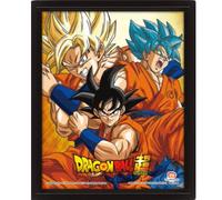 Pyramid International Póster lenticular 3D de Dragon Ball Super Friends or Rivals (26 x 20 cm), para pared, sala de estar