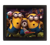 Pyramid International - Marco de GRU, mi Villano Favorito - Minions - Efecto 3D - 25 x 20 cm - Licencia Oficial