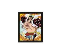 Pyramid international - marco de one piece - gear 4th - efecto 3d - 25