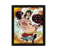 Pyramid International - Marco de One Piece - Gear 4TH - Efecto 3D - 25 x 20 cm - Licencia oficial