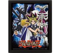 Pyramid International - Marco de YU-GI-Oh - Dragón Calavera Negra - Efecto 3D - 25 x 20 cm - Licencia oficial