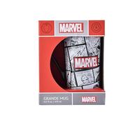 Pyramid International Marvel Avengers, Spider-Man y Iron Man, Retro Comic Art, taza grande de cerámica para capuchino, 567.0 g, talla única