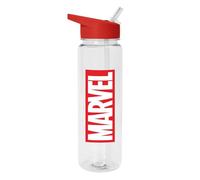 Marvel - Botella de agua de plástico de 700 ml, botella de agua para niñas, botella de agua para niños, botella de agua para niños, regalos de Marvel para hombres, mujeres y niños, producto oficial