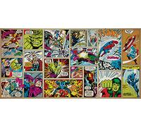 Pyramid International Marvel Comic Panels - Lienzo impreso, algodón, multicolor, 1,8 x 50 x 100 cm