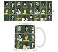 Pyramid International Marvel Loki - Taza en caja de regalo (diseño de ilustración de variantes de Loki), taza de cerámica de 325 ml, tazas de café para mujeres y hombres, producto oficial, color