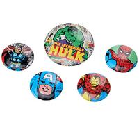 Pyramid International Marvel Retro-Badge Pack Hulk, Multicolor, 10 x 12.5 x 1.3 cm