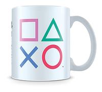 Pyramid International MG25990C Playstation (Shapes) Taza de café, cerámica