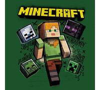 Pyramid International Minecraft (Alex) - Lienzo decorativo de pared para jugadores, 30 x 30 pulgadas, obra de arte única con Alex, adecuado para habitaciones de niños o decoración de sala de juegos