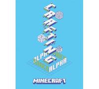 Pyramid International Minecraft (Alpha) - Lienzo decorativo de pared para dormitorios, 30 x 40 pulgadas, lienzo grande con diseño alfa, una pieza de acento para salas de juegos