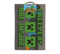 Pyramid International Minecraft (Creepers Need Hugs) - Felpudo de Fibra de Coco de 40 x 60 cm, 40 cm x 60 cm, 1,3 kg, Talla única