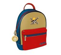 Pyramid International Mochila de moda de una pieza (LUFFY), piel sintética de lujo, forro único, accesorio de cremallera a juego, bolsillos interiores y exteriores, duradera y ligera, imprescindible