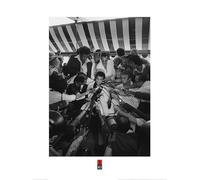 Pyramid International Muhammad Ali (Pulse) - Lámina Decorativa (60 x 80 cm, Papel, Multicolor, 60 x 80 x 1,3 cm