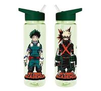 Pyramid International My Hero Academia - Botella de agua de plástico transparente (540 ml), producto oficial, Durchsichtig