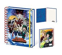 Pyramid International My Hero Academia - Cuaderno de diario (diseño Reach For It) Wiro Notebooks A5, cuaderno y blocs de notas A5, producto oficial de My Hero Academia