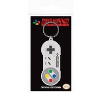 Pyramid International Llavero Nintendo Snes Controler Multicolor 4 x 6 x 1.3 cm