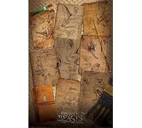 Pyramid International Notebook páginas fantástico Bestias Póster, plástico/Vidrio, Multicolor, 61 x 91,5 x 1,3 cm