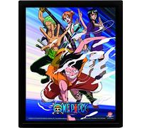 Pyramid International-Una Pieza Poster 3D, Dibujos Animados, Multicolor, 25 cm (1)