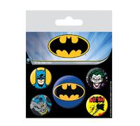 Pyramid International RD-RS660082 Pack de chapas Batman, Multicolor, 10 x 12.5 x 1.3 cm