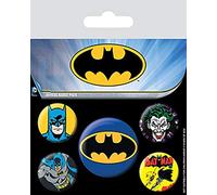 Pyramid International RD-RS660082 Pack de chapas Batman, Multicolor, 10 x 12.5 x 1.3 cm