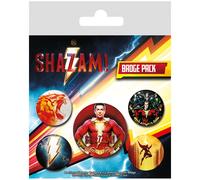 Pack de chapas metálicas Pyramid DC 5 unidades 2,5/3,8 cm licencia oficial