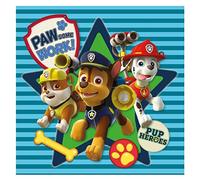 Pyramid International Paw Patrol Pawsome Trabajo Lienzo impresión, Madera, Multicolor, 30 x 30 x 1,3 cm