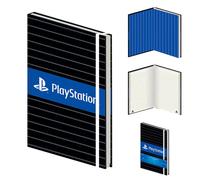 Pyramid International Playstation - Cuaderno A5 (diseño de rayas, tamaño A5, cuaderno de notas y blocs de notas A5, producto oficial de Playstation