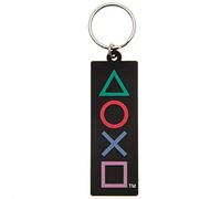 Pyramid International Playstation (Shapes) Llaveros de Goma, Multicolor, Talla única Unisex Adulto