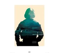 Pyramid International PoE Tri Star Wars Episodio VII Art Print, Papel, Multicolor, 60 x 80 x 1,3 cm