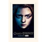 Pyramid International - Póster de Juego de Tronos (Temporada 3-Arya) - de el Hobbit Memorabilia 30 x 40 cm, Papel, Multicolor, 30 x 40 x 1,3 cm