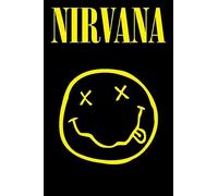 Pyramid International Póster de Live Nation Nirvana (diseño de cara sonriente) 61 cm x 91,5 cm, producto oficial