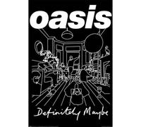 Pyramid International Póster de Oasis (Definitely Maybe Art) - Póster oficial de Oasis para fanáticos de la música, 61 cm x 91 cm, póster decorativo para dormitorio, estudio o dormitorio