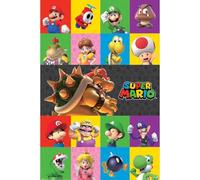 Pyramid International Póster de personajes de Super Mario, 61 x 91,5 cm