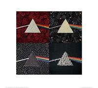 Pyramid International - Póster de Pink Floyd (Lado Oscuro de la Moon-Collections) - Art Print (40 x 40 cm, Papel, Multicolor, 40 x 40 x 1,3 cm