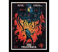 Pyramid International Póster de Stranger Things (diseño de Piggyback), 30 cm x 40 cm, mercancía oficial