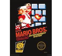 Pyramid International - Póster de Super Mario Bros. Para Nintendo Entertainment System, 30 x 40 cm - Vintage