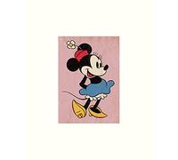 Pyramid International - Póster, diseño de Minnie Mouse (Retro) - de el Hobbit 24 x 30 cm, Papel, Multicolor, 24 x 30 x 1,3 cm