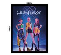 Pyramid International – Póster enmarcado diseño de Huntrix 30 x 40 cm