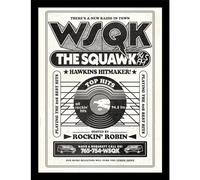 Pyramid International Póster enmarcado de coleccionista de Stranger Things 5 (Top Hits) de 30 cm x 40 cm, con licencia oficial de Netflix, listo para colgar, tamaño único