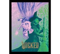 Pyramid International Póster enmarcado oficial de Wicked 2 (For Good) | Arte decorativo prémium para amantes del teatro y coleccionistas | Póster enmarcado de 30 cm x 40 cm