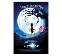 Pyramid International Póster oficial de Coraline (una hoja original) | Arte decorativo de pared | Póster de 61 cm x 91,5 cm para dormitorios, dormitorios y fans