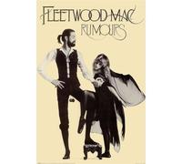 Pyramid International Póster Maxi de Fleetwood MAC (RUMOURS) - Arte de pared de alta calidad de 61 cm x 91 cm para dormitorio, oficina o dormitorio - Gran regalo para fans y coleccionistas