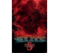 Pyramid International Póster oficial de Stranger Things 5 (Vecna Sky) | Arte decorativo de pared | Póster de 61 cm x 91,5 cm para dormitorios, dormitorios y fans