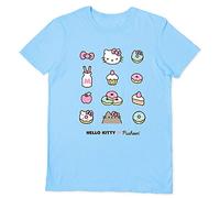 Pyramid International PTS00227S Camiseta Pusheen x Hello Kitty con Diseño de Tartas