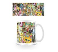 Pyramid International Taza Rick y Morty Personajes Cartoon Network 320 ml