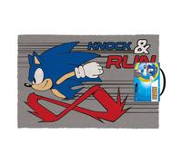 Pyramid International Felpudo Sonic the Hedgehog Fibra de coco 60 x 40 cm diseño Knock and Run