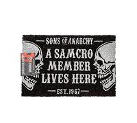 Pyramid International Sons of Anarchy (Samcro Member) - Felpudo 60 x 40 cm de fibra de coco (Doormat)