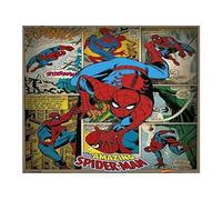 Pyramid International Spider-Man Retro Marvel Comics - Mini póster (plástico/cristal, 40 x 50 x 1,3 cm), multicolor