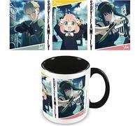 Pyramid International Spy X Family Taza (Spy X Family Colored Design) Taza de café de cerámica de 325 ml, tazas y tazas de café para hombres, tazas para mujeres y tazas para niños - Producto oficial